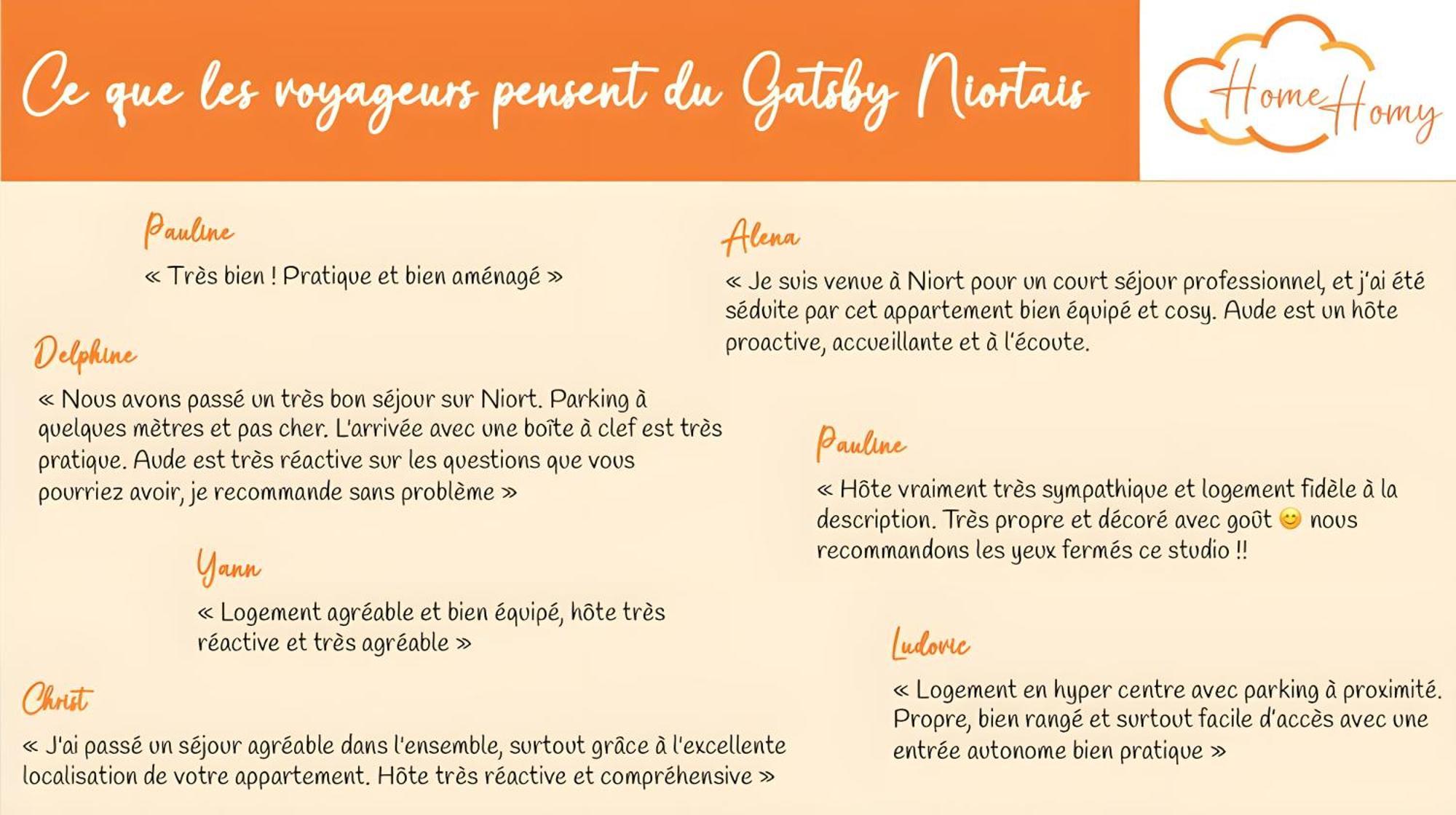 Le Gatsby Niortais - Home Homy Exterior foto